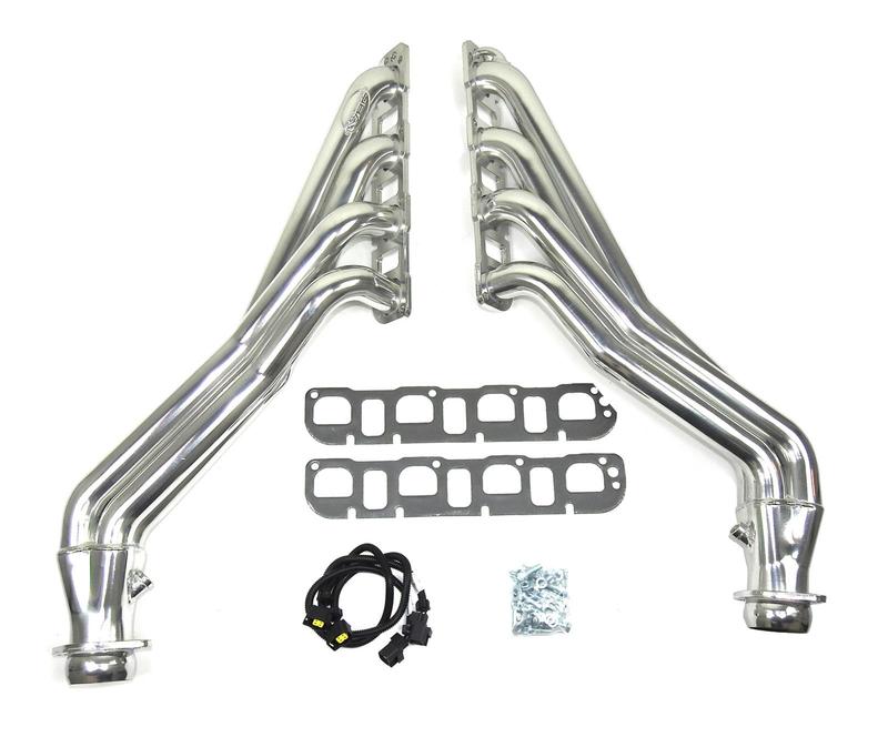 JBA Silver Ceramic Full Headers 05-10 Jeep Grand Cherokee SRT8 - Click Image to Close